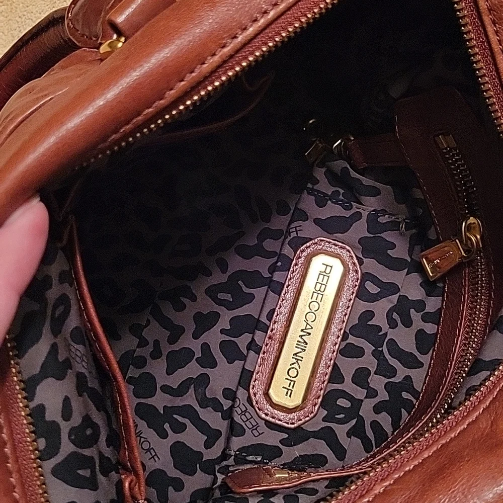 EUC Rebecca Minkoff satchel in excellent condition! Has a cheetah print interior - Picture 6 of 10
